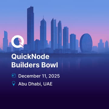 Cover Image for Builders Bowl: A QuickNode x Breakpoint Afterparty