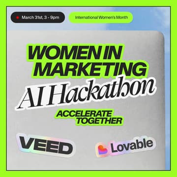 Cover Image for Women in Marketing: AI Hackathon