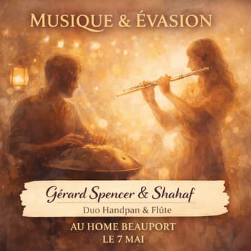 Cover Image for Musique & Évasion – Duo Handpan & Flûte