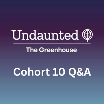 Cover Image for Greenhouse Cohort 10: Application Q&A