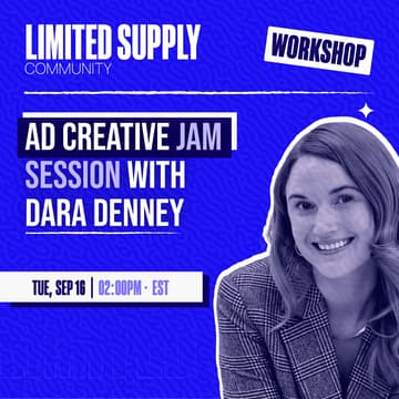 Cover Image for Ad Creative Jam Session With Dara Denney