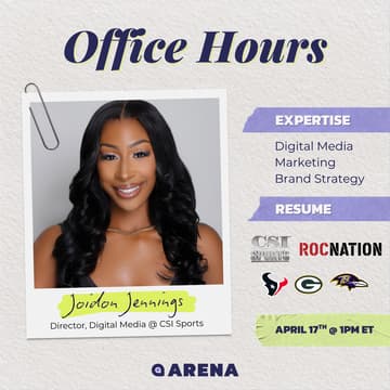 Cover Image for Office Hours w/ Joidon Jennings (Director, Digital Media at CSI Sports)