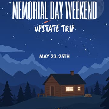 Cover Image for Memorial Day Weekend Trip