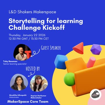Cover Image for Makerspace - Storytelling Challenge Kickoff