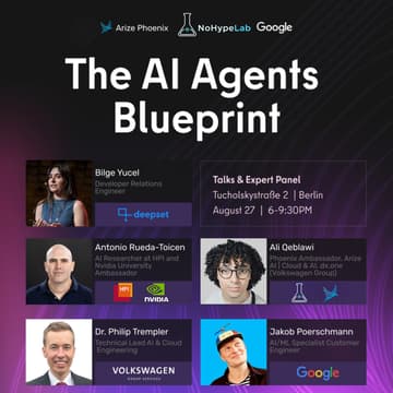 Cover Image for The AI Agents Blueprint: Lightning Talks & Expert Panel