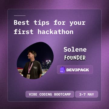 Cover Image for Best tips for your first hackathon