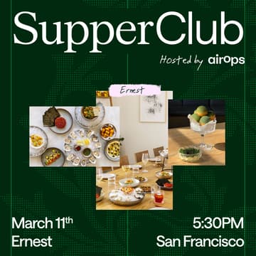 Cover Image for SF Marketing Supper Club