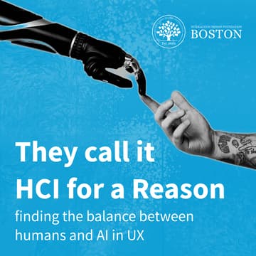 Cover Image for They call it HCI for a Reason: finding the balance between humans and AI in UX