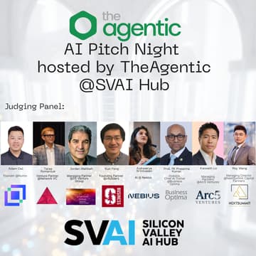Cover Image for AI Pitch Night, hosted by TheAgentic @SVAI Hub