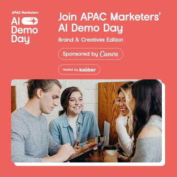 Cover Image for APAC Marketers AI Demo Day - Brand & Creatives Edition