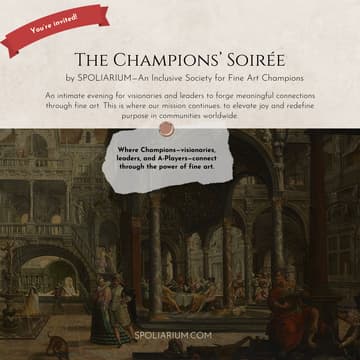 Cover Image for The Champions’ Soirée: An Intimate Evening of Fine Art + Tech, Wellness & Wealth | Only 10 seats