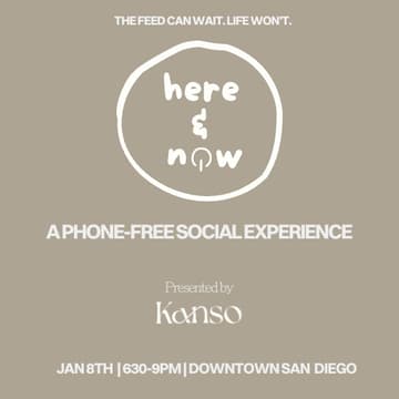 Cover Image for Here & Now: A Phone-Free Experience (San Diego)