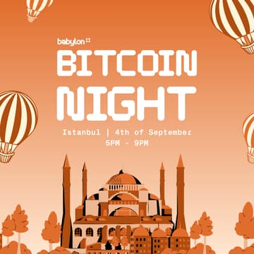 Cover Image for Bitcoin Night | Istanbul
