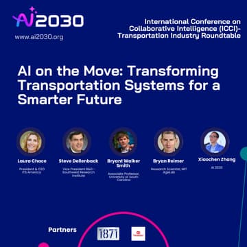 Cover Image for No. 52 International Conference on Collaborative Intelligence (ICCI)-AI on the Move: Transforming Transportation Systems for a Smart-Virtual