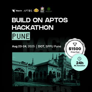 Cover Image for Build On Aptos Hackathon – Pune Edition