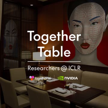 Cover Image for The Together Table | Researchers @ ICLR