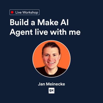 Cover Image for Build a Make AI Agent live with me