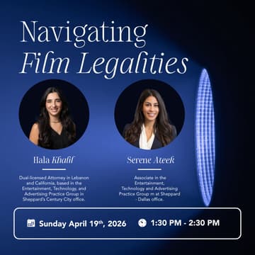 Cover Image for Navigating Film Legalities - INDUSTRY TALK