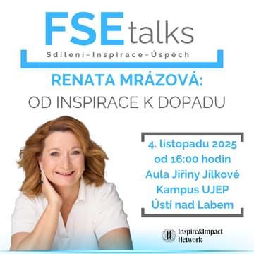 Cover Image for FSE Talks a kulatý stůl s Renatou Mrázovou
