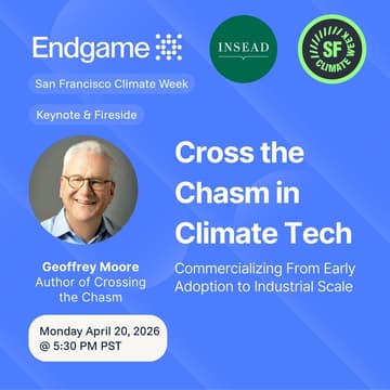 Cover Image for Crossing the Chasm in Climate Tech