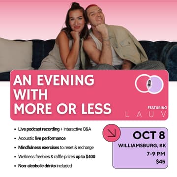 Cover Image for An Evening with More or Less