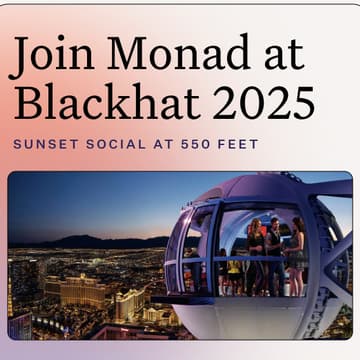 Cover Image for SecOps Sunset Social at 550 Feet with Monad