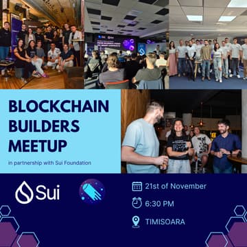 Cover Image for Blockchain Builders Meetup with Sui Foundation