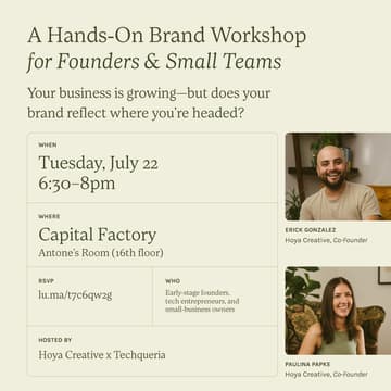 Cover Image for Brand Sprint: Build a Memorable Foundation – Level-up Your Startup Identity in 90 Minutes