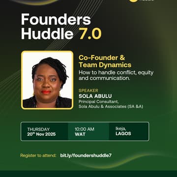 Cover Image for Founders Huddle 7.0