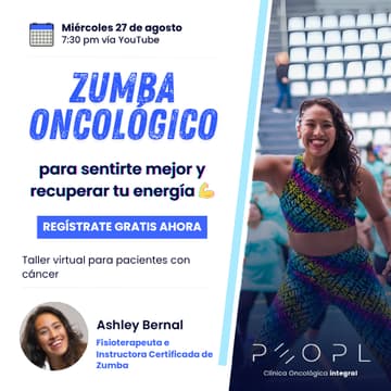 Cover Image for [Evento] Zumba para Pacientes con Cáncer: Baila, Sonríe y Recupera Energía