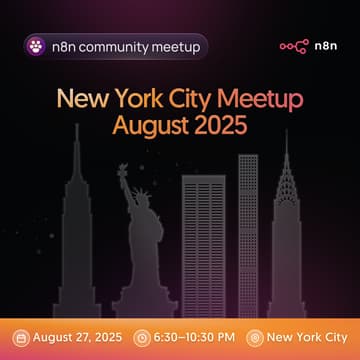 Cover Image for NYC meetup with the n8n team