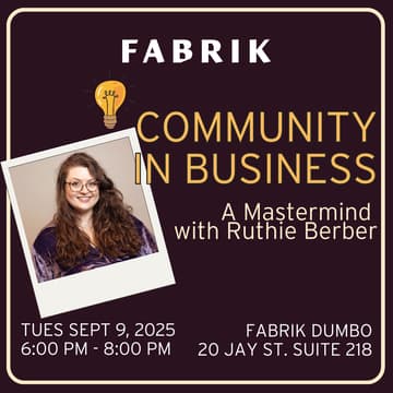 Cover Image for Community in Business: A Mastermind with Ruthie Berber