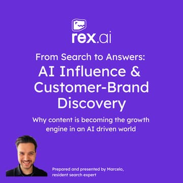 Cover Image for From Search to Answers: AI Influence & Customer-Brand Discovery
