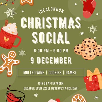 Cover Image for IDEALondon Christmas Social 🌲