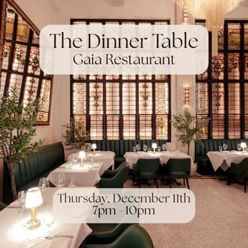 Cover Image for The Dinner Table at Gaia Restaurant (Herald Square)