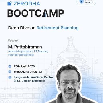 Foto de portada de Zerodha Bootcamp - Bangalore Edition