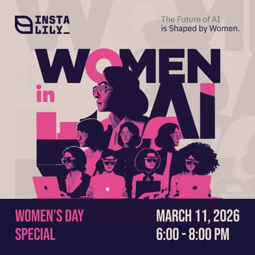 Cover Image for Women in AI: Women's Day Special 🌷