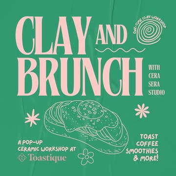Cover Image for Clay & Brunch: A Ceramic Workshop with Cera Sera Studio