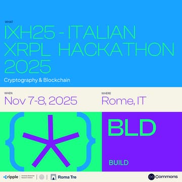 Cover Image for IXH25 Italian XRPL Hackathon