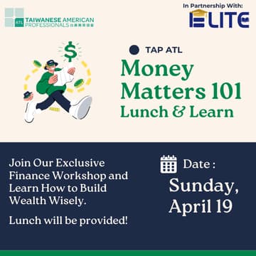Cover Image for TAP Presents: Money Matters 101