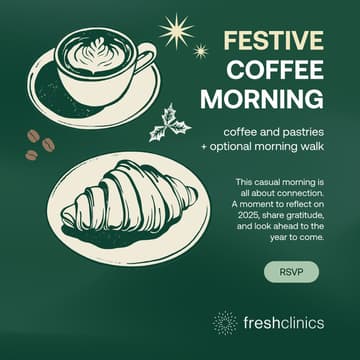 Cover Image for Festive Coffee Morning | SA, CBD radius
