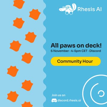 Cover Image for [Virtual] Rhesis AI Community Hour