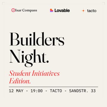 Cover Image for Builders Night: Student Initiatives Edition
