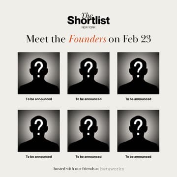Cover Image for The Shortlist: March Founder Showcase