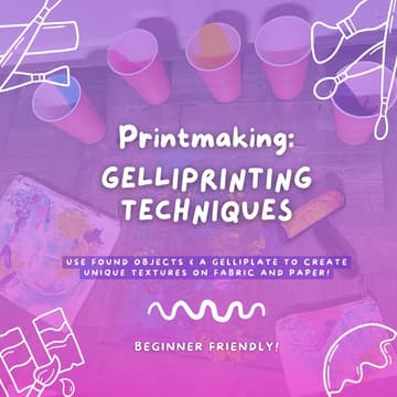 Cover Image for Printmaking: Gelli Plate Techniques