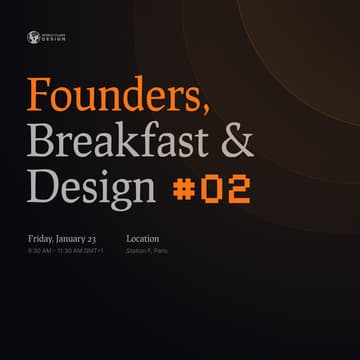 Cover Image for Founders, Breakfast & Design #02