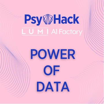 Cover Image for PsyHack x LUMI AI Factory Hub: Power of Data