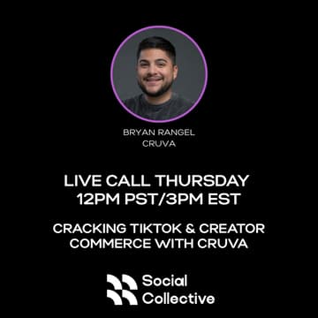 Cover Image for Cracking TikTok & Creator Commerce with Bryan Rangel of Cruva