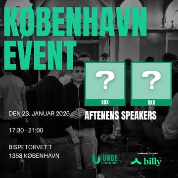 Cover Image for Unge Iværksættere: 23. januar