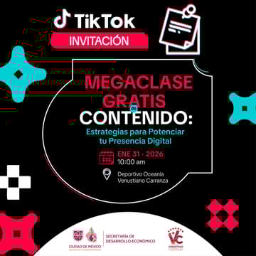 Cover Image for Mega Clase Gratuita con TikTok